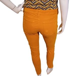 Banana Republic Skinny Fit Goldenrod Corduroy Pants